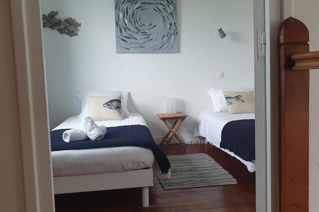 Maison De Charme Avec Vue Mer 滨海图维列 外观 照片